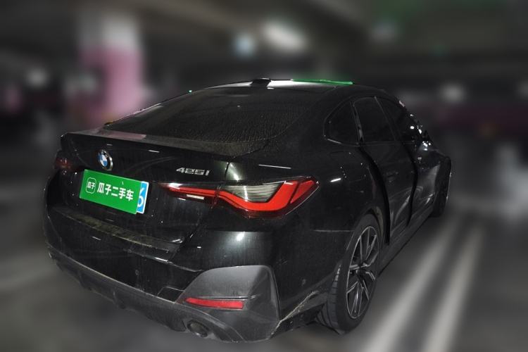 Used BMW 4 Series 2022 425i Gran Coupe M Sport Night Edition Rear Right 45 Deg