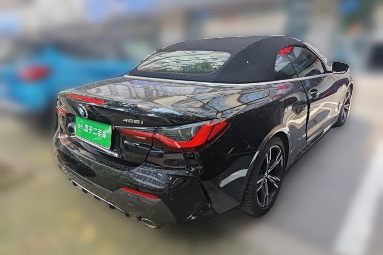 Used BMW 4 Series 2022 425i Convertible M Sport Package Rear Right 45 Deg