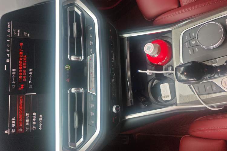 Used BMW 4 Series 2022 430i Convertible M Sport Night Edition Package Audio And AC Panel