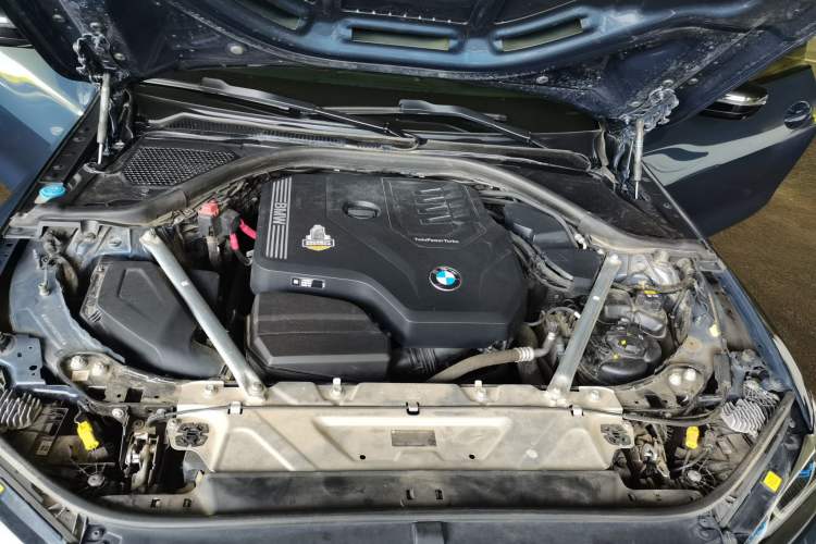 Used BMW 4 Series 2022 Second Facelift 430i M Sport Night Edition Package Engine Bay