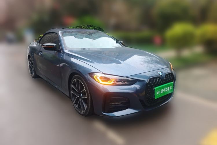 Used BMW 4 Series 2022 430i Convertible M Sport Night Edition Package Front Right 45 Deg