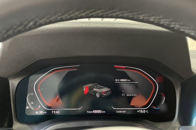 Used BMW 4 Series 2022 Revised 425i Convertible M Sport Night Edition Package Instrument Cluster