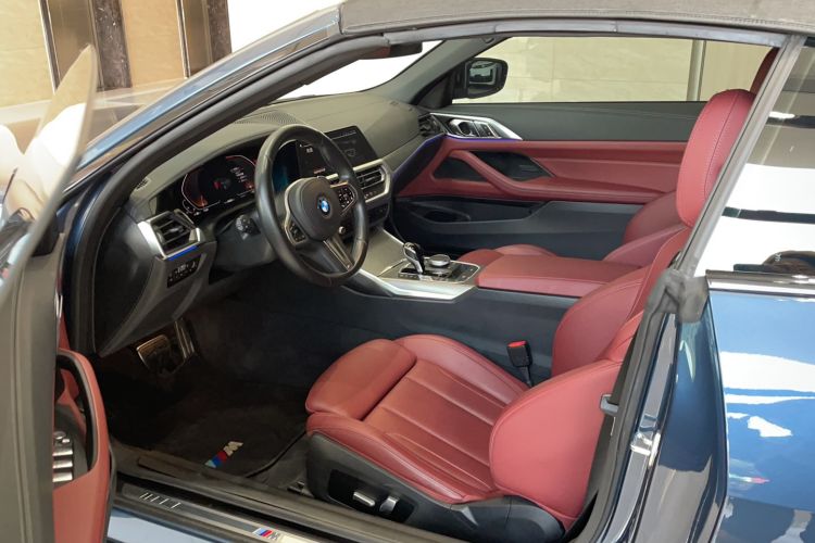 Used BMW 4 Series 2022 Revised 425i Convertible M Sport Night Edition Package Left Front Seat
