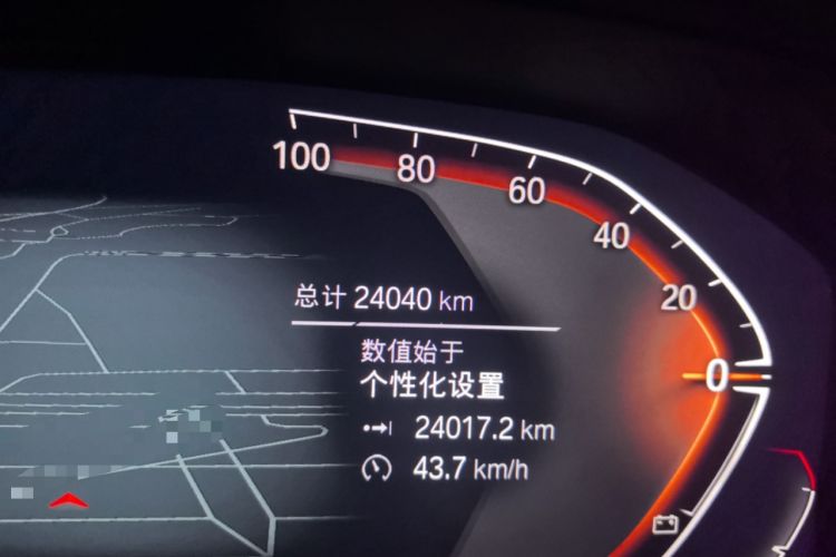 Used BMW 4 Series 2022 Revised 425i M Sport Night Edition Package Odometer Close Up