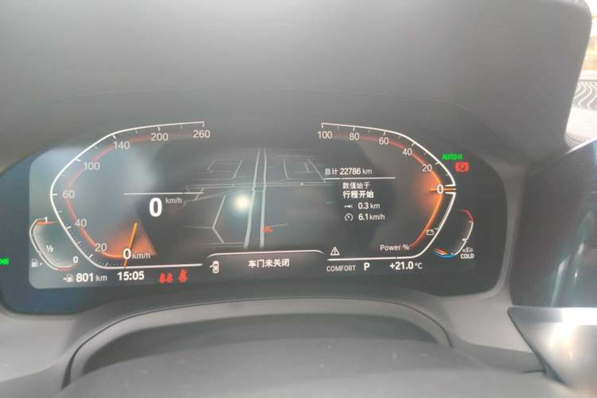 Used BMW 4 Series 2022 Revised 425i Convertible M Sport Night Edition Package Odometer Close Up