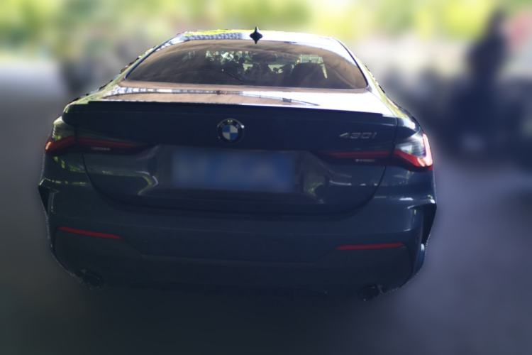 Used BMW 4 Series 2022 Second Facelift 430i M Sport Night Edition Package Rear