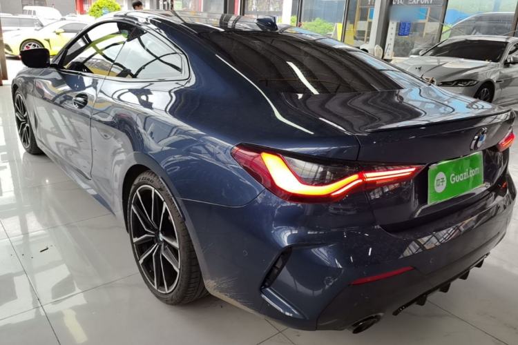 Used BMW 4 Series 2022 Second Facelift 430i M Sport Night Edition Package Rear Left 45 Deg