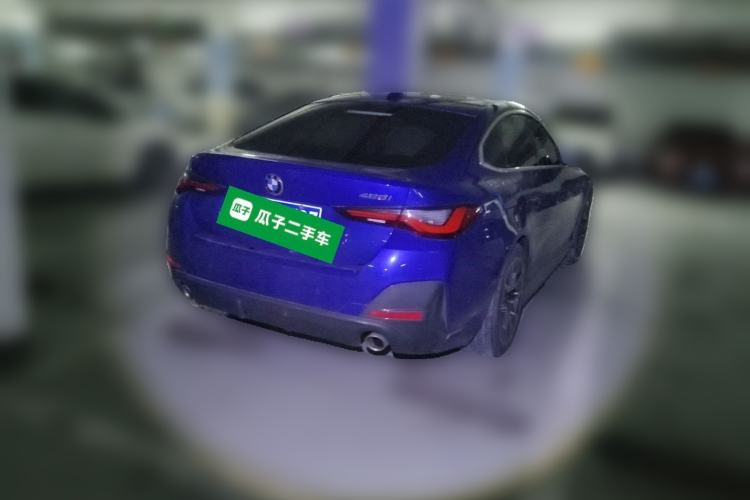 Used BMW 4 Series 2022 425i Gran Coupe M Sport Package Rear Right 45 Deg