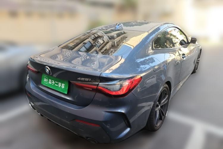 Used BMW 4 Series 2022 Revised 425i M Sport Night Edition Package Rear Right 45 Deg