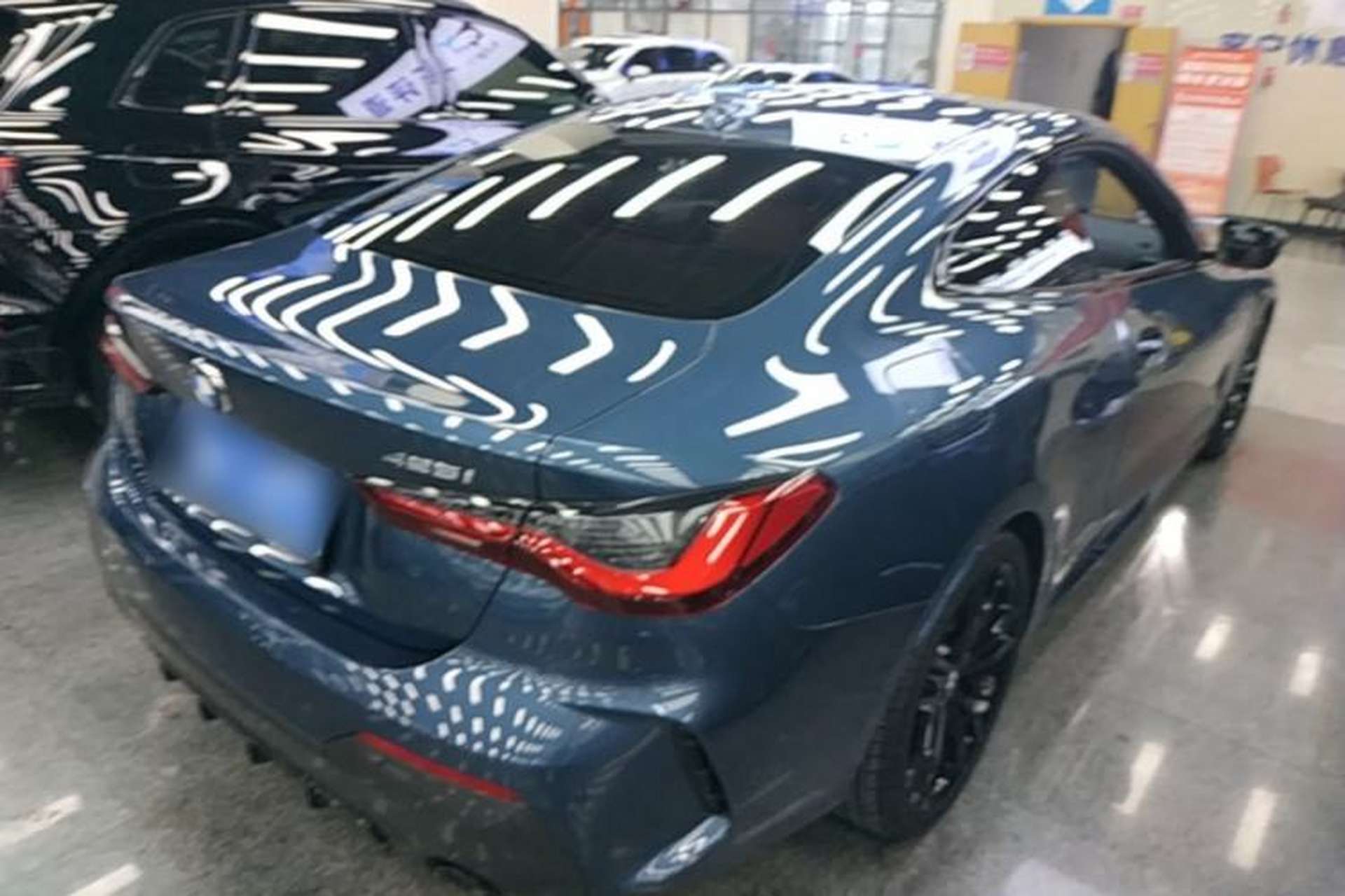 Used BMW 4 Series 2022 425i M Sport Night Edition Package Rear Right 45 Deg