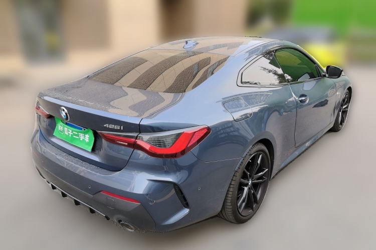 Used BMW 4 Series 2022 Revised 425i M Sport Night Edition Package Rear Right 45 Deg
