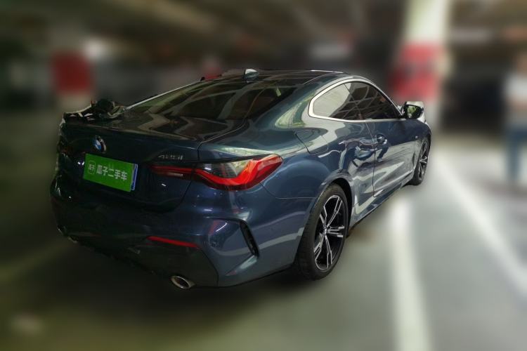 Used BMW 4 Series 2022 425i M Sport Package Rear Right 45 Deg