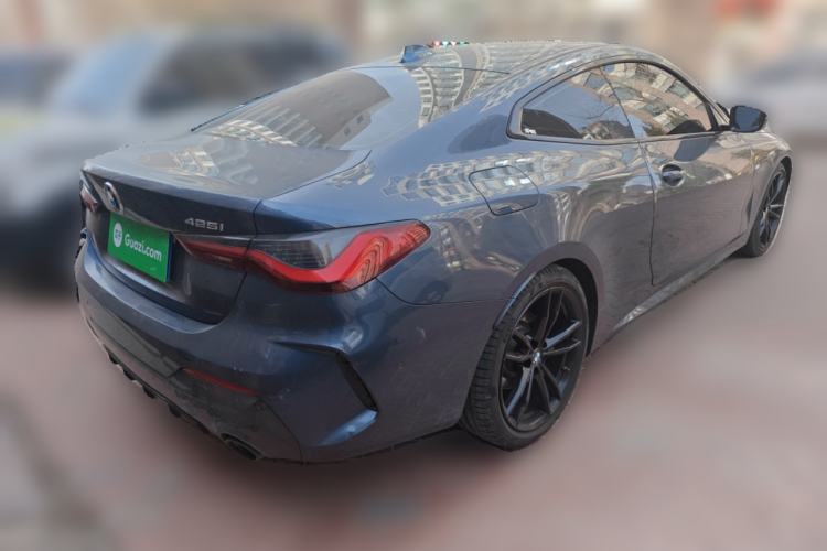Used BMW 4 Series 2022 425i M Sport Night Edition Package Rear Right 45 Deg
