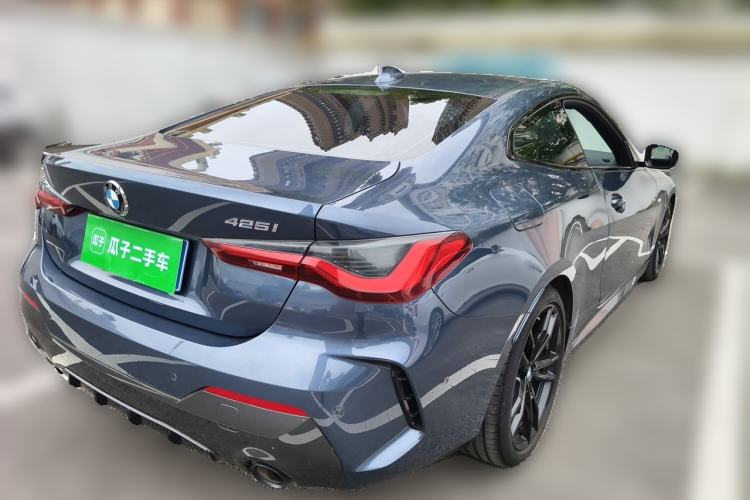 Used BMW 4 Series 2022 Revised 425i M Sport Night Edition Package Rear Right 45 Deg