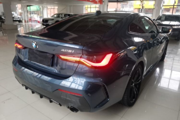 Used BMW 4 Series 2022 Revised 425i M Sport Night Edition Package Rear Right 45 Deg