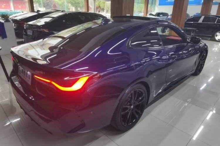 Used BMW 4 Series 2022 425i M Sport Night Edition Package Rear Right 45 Deg