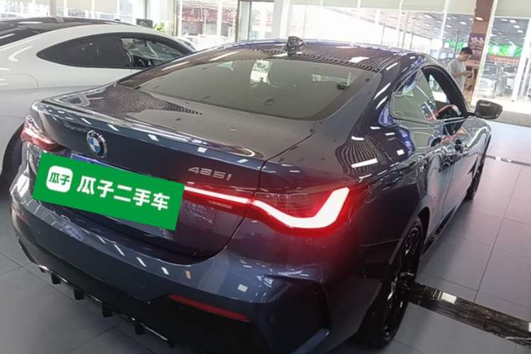 Used BMW 4 Series 2022 425i M Sport Night Edition Package Rear Right 45 Deg