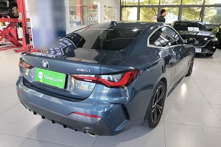 Used BMW 4 Series 2022 425i M Sport Package Rear Right 45 Deg