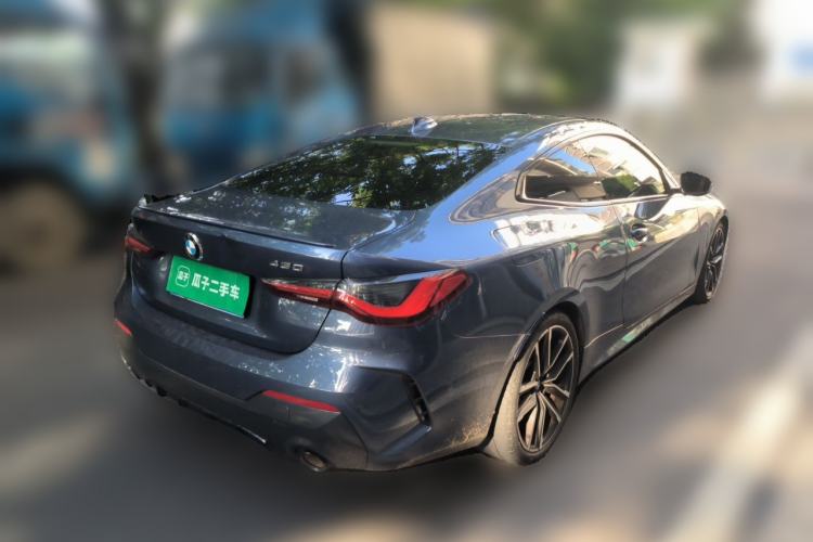 Used BMW 4 Series 2022 430i M Sport Night Edition Package Rear Right 45 Deg