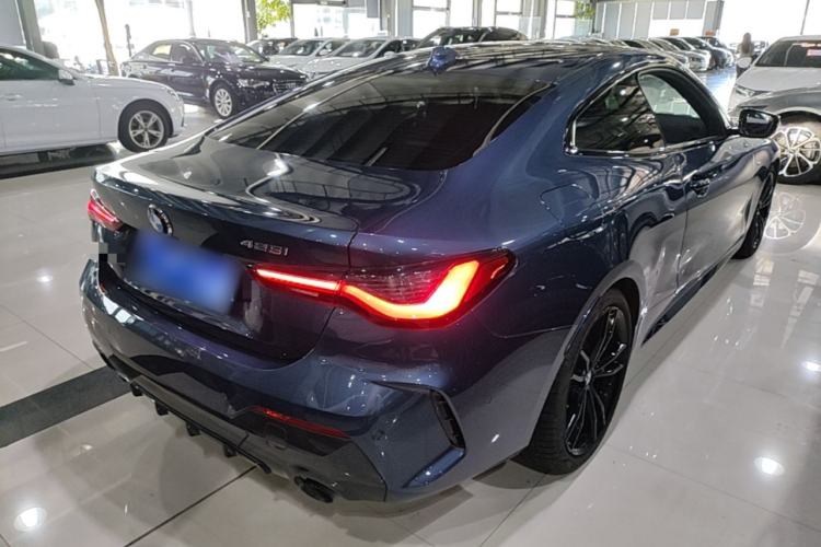 Used BMW 4 Series 2022 Revised 425i M Sport Night Edition Package Rear Right 45 Deg