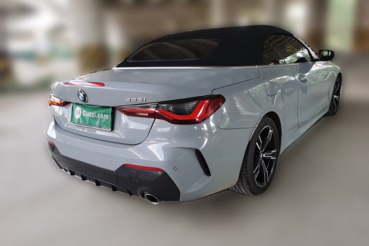 Used BMW 4 Series 2022 425i Convertible M Sport Package Rear Right 45 Deg