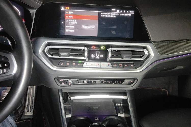 Used BMW 4 Series 2022 Second Facelift 430i M Sport Night Edition Package Audio And AC Panel