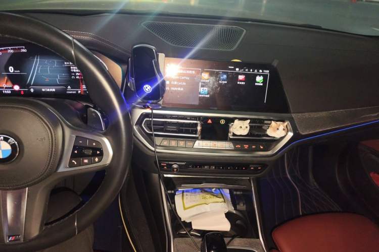 Used BMW 4 Series 2022 430i M Sport Night Edition Package Audio And AC Panel