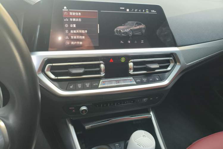 Used BMW 4 Series 2022 Second Facelift 430i M Sport Night Edition Package Audio And AC Panel