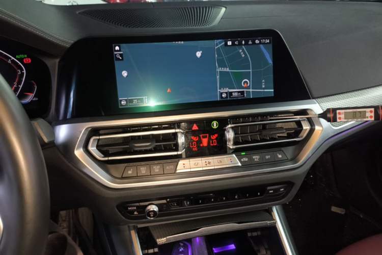 Used BMW 4 Series 2022 Revised Edition 430i M Sport Night Edition Package Audio And AC Panel