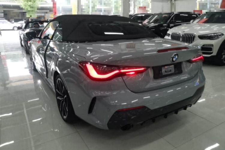 Used BMW 4 Series 2022 Second Facelift 430i Convertible M Sport Night Edition Package Exterior 2