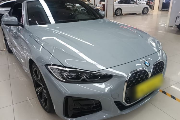 Used BMW 4 Series 2022 425i Convertible M Sport Package Front Right 45 Deg