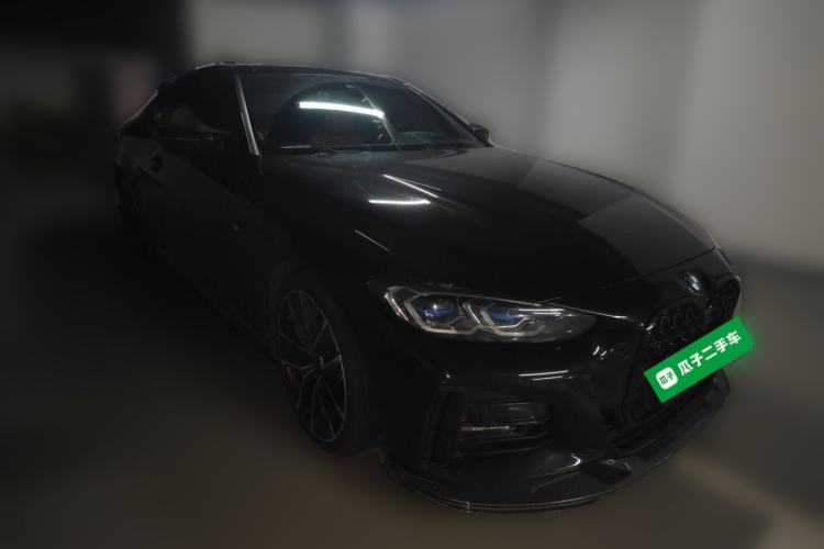 Used BMW 4 Series 2022 Second Facelift 430i M Sport Night Edition Package Front Right 45 Deg