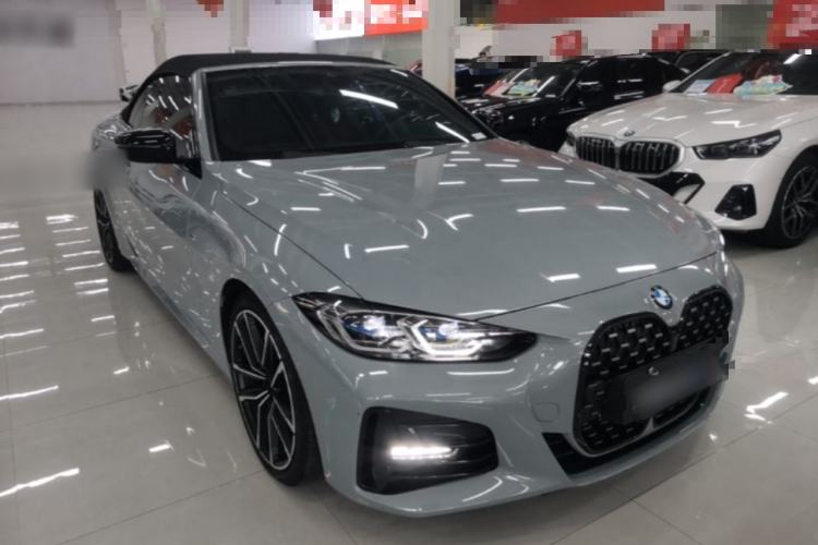 Used BMW 4 Series 2022 Second Facelift 430i Convertible M Sport Night Edition Package Front Right 45 Deg