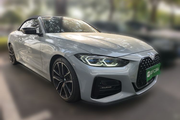 Used BMW 4 Series 2022 Second Facelift 430i Convertible M Sport Night Edition Package Front Right 45 Deg