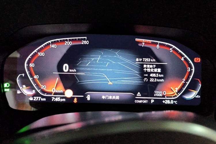 Used BMW 4 Series 2022 430i Convertible M Sport Night Edition Package Instrument Cluster