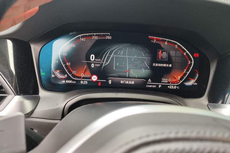 Used BMW 4 Series 2022 Second Facelift 430i M Sport Night Edition Package Instrument Cluster