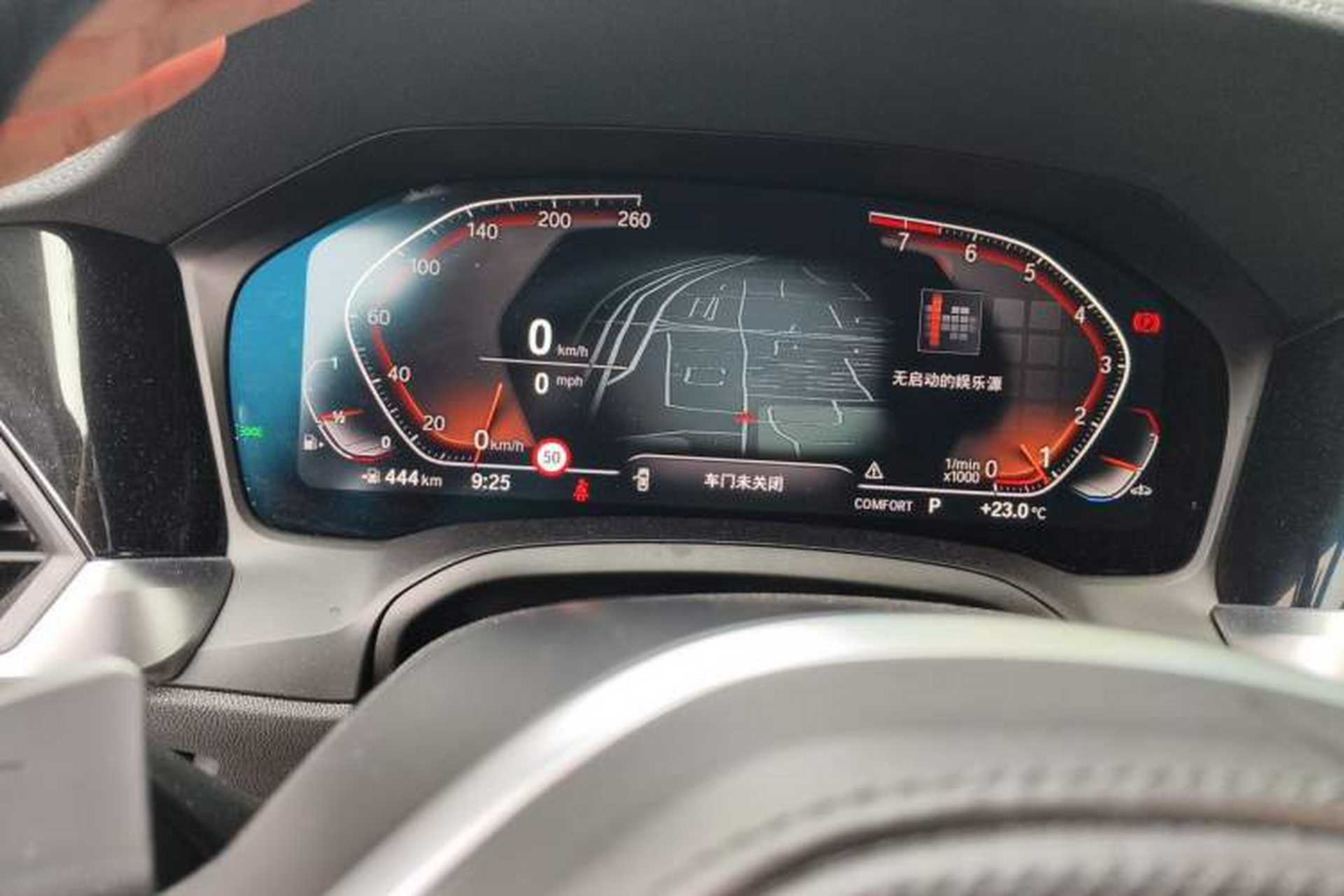 Used BMW 4 Series 2022 Second Facelift 430i M Sport Night Edition Package Instrument Cluster