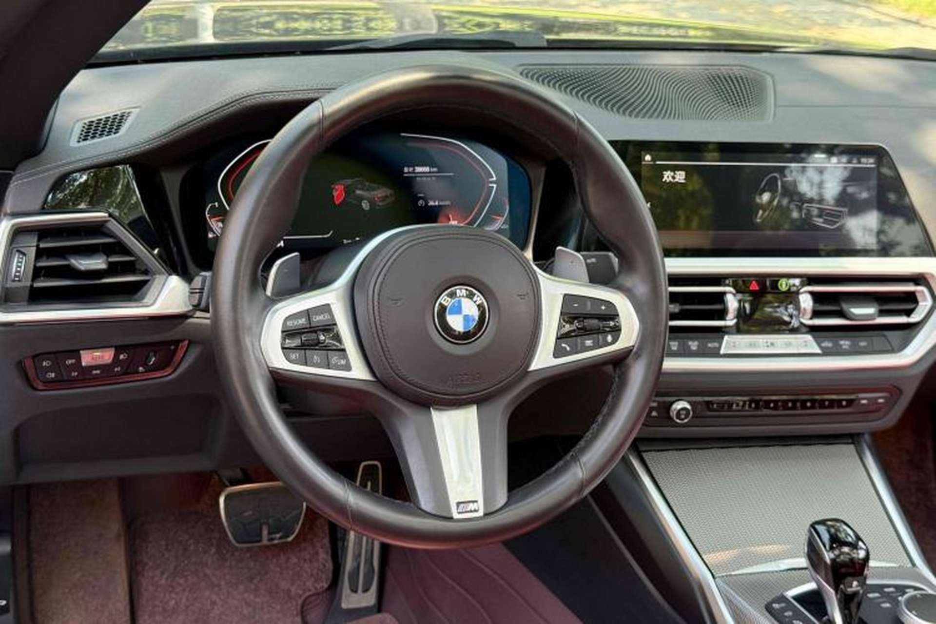 Used BMW 4 Series 2022 Revised 425i Convertible M Sport Night Edition Package Interior 4