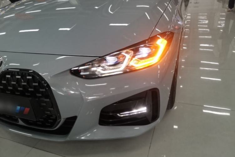 Used BMW 4 Series 2022 Second Facelift 430i Convertible M Sport Night Edition Package Left Front Headlight