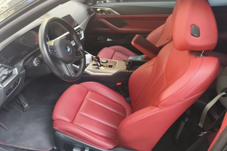 Used BMW 4 Series 2022 Second Facelift 430i M Sport Night Edition Package Left Front Seat