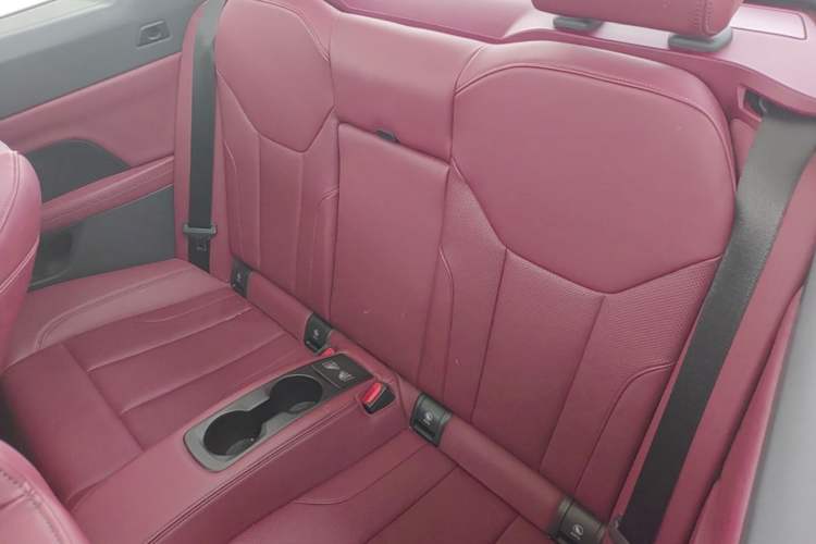 Used BMW 4 Series 2022 425i Convertible M Sport Night Edition Package Left Rear Seat