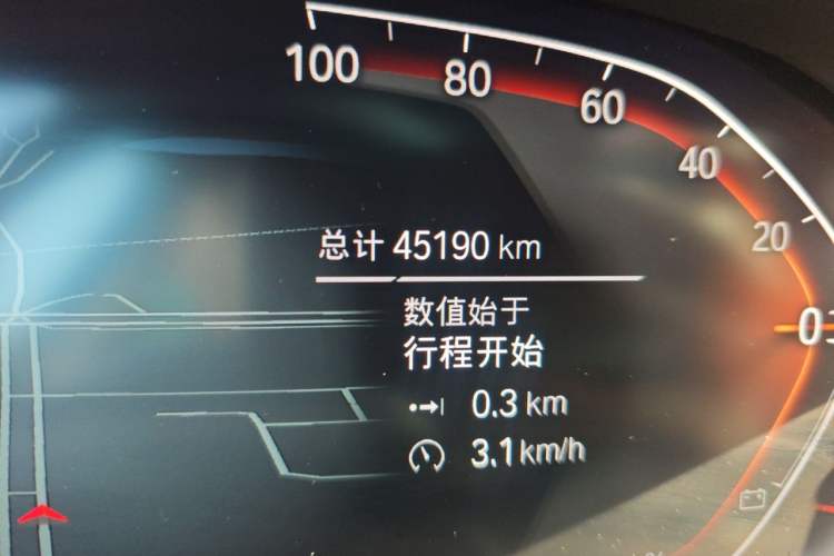 Used BMW 4 Series 2022 425i Gran Coupe M Sport Package Odometer Close Up
