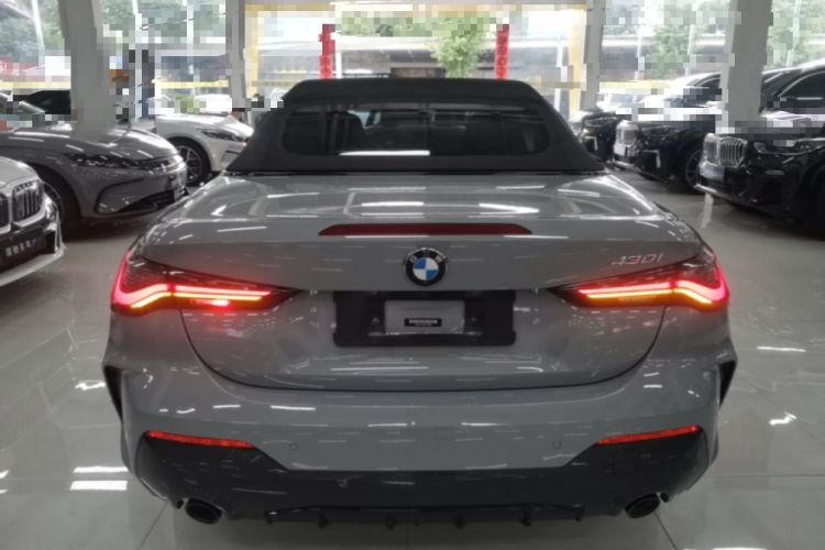 Used BMW 4 Series 2022 Second Facelift 430i Convertible M Sport Night Edition Package Rear
