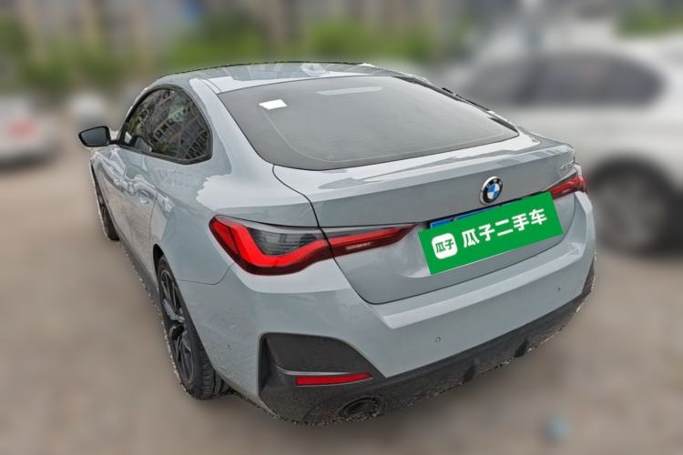 Used BMW 4 Series 2022 425i Gran Coupe M Sport Night Edition Rear Left 45 Deg