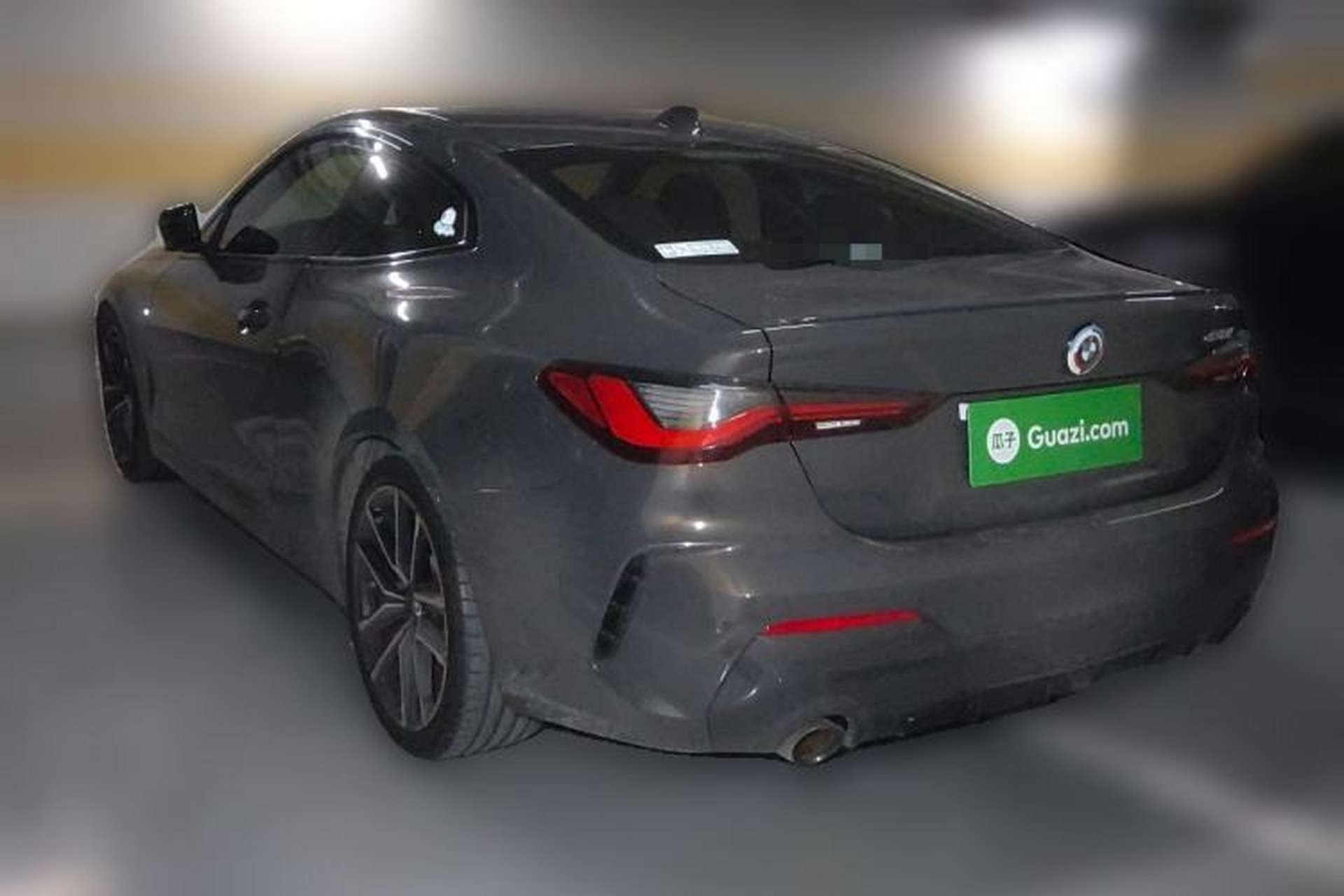 Used BMW 4 Series 2022 Second Facelift 430i M Sport Night Edition Package Rear Left 45 Deg