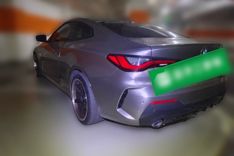 Used BMW 4 Series 2022 Revised 425i M Sport Night Edition Package Rear Left 45 Deg