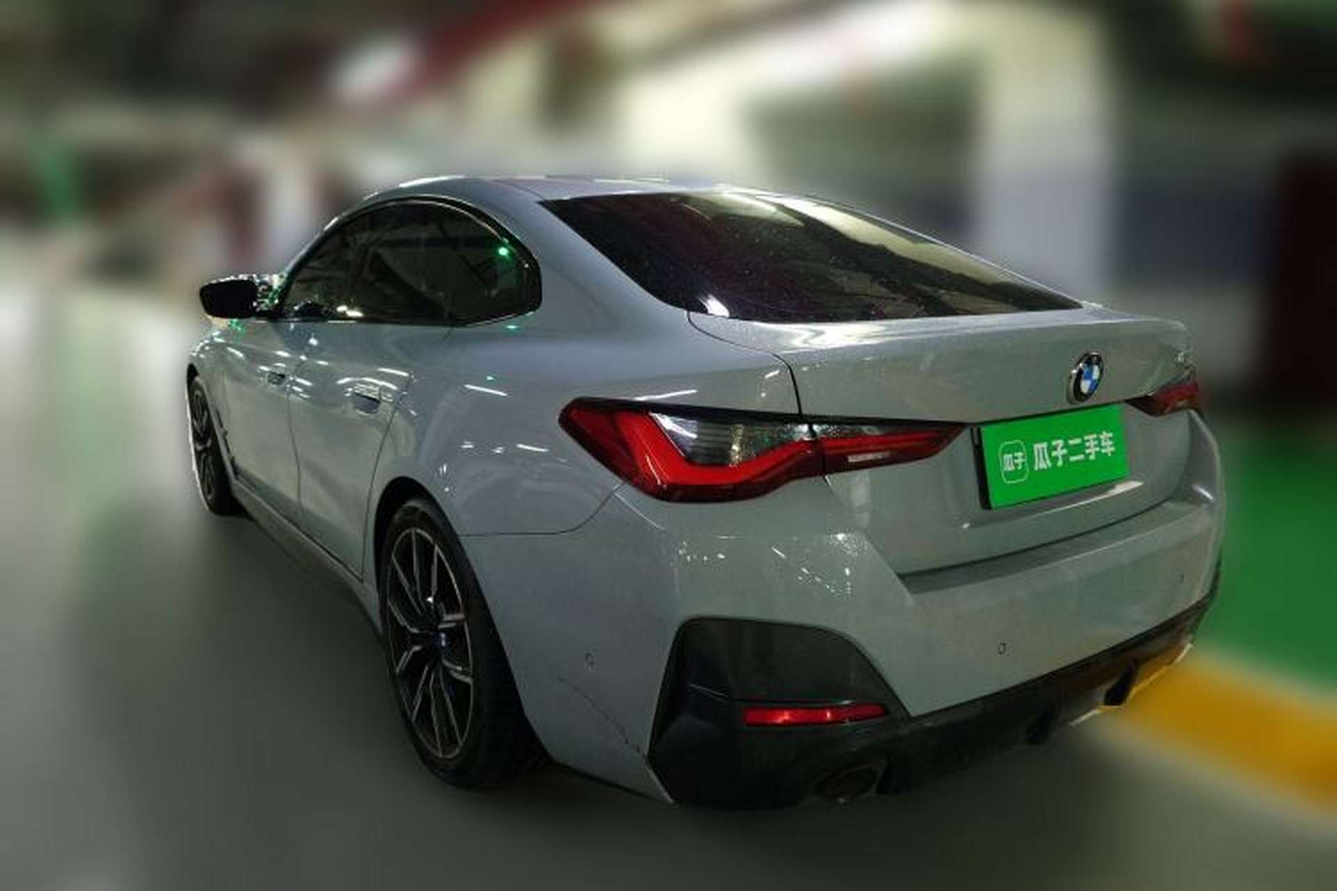 Used BMW 4 Series 2022 425i Gran Coupe M Sport Night Edition Rear Left 45 Deg
