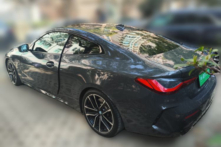 Used BMW 4 Series 2022 Second Facelift 430i M Sport Night Edition Package Rear Left 45 Deg