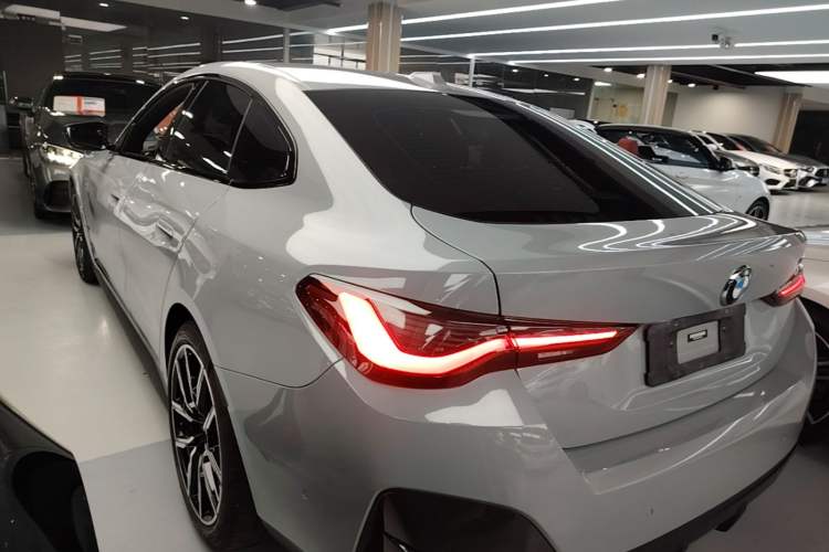 Used BMW 4 Series 2022 425i Gran Coupe M Sport Night Edition Rear Left 45 Deg