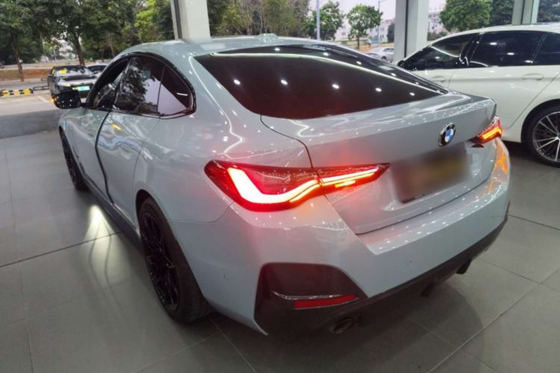 Used BMW 4 Series 2022 425i Gran Coupe M Sport Night Edition Rear Left 45 Deg